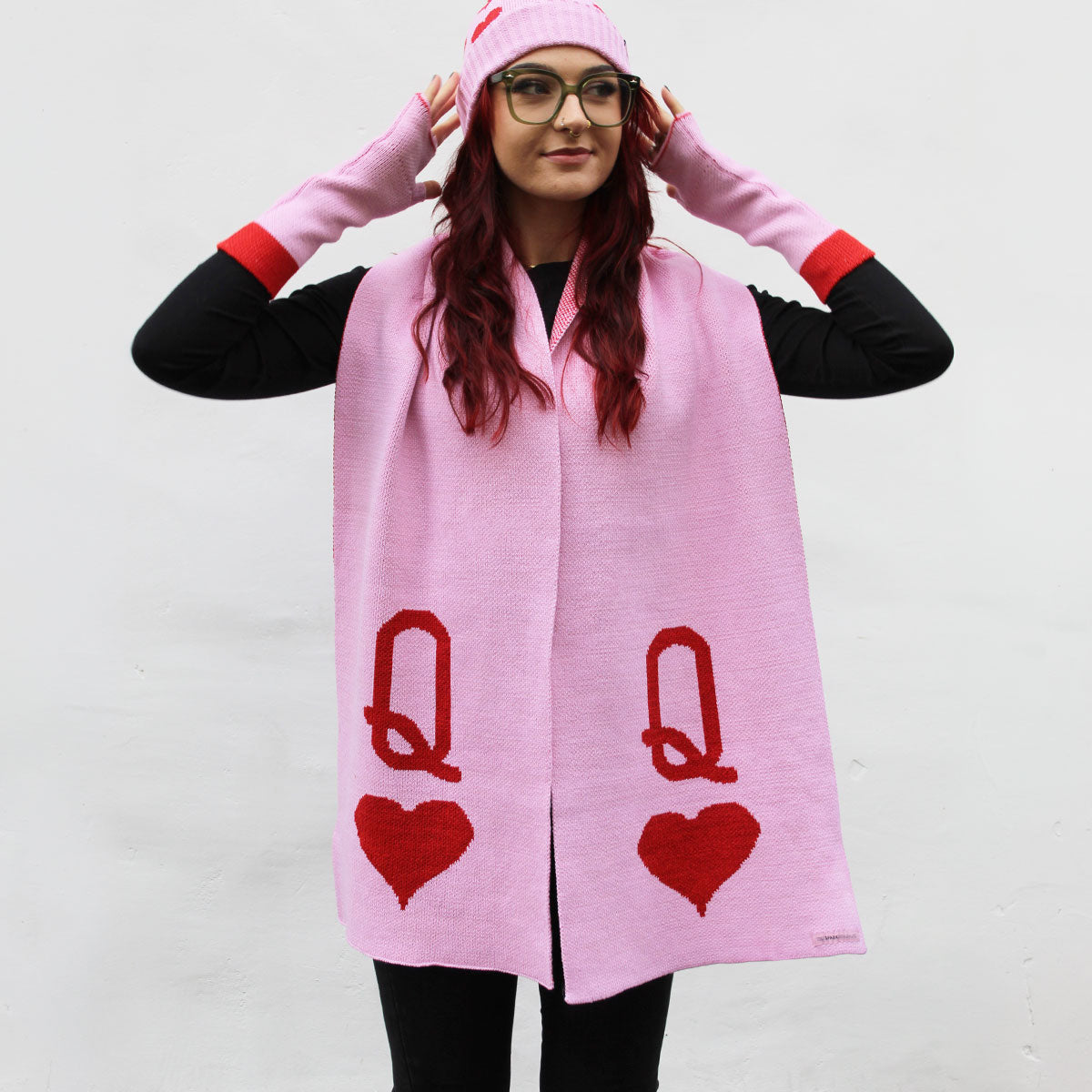 Queen Giant Scarf-Feminist Apparel, Feminist Clothing, Feminist Giant Scarf-The Spark Company