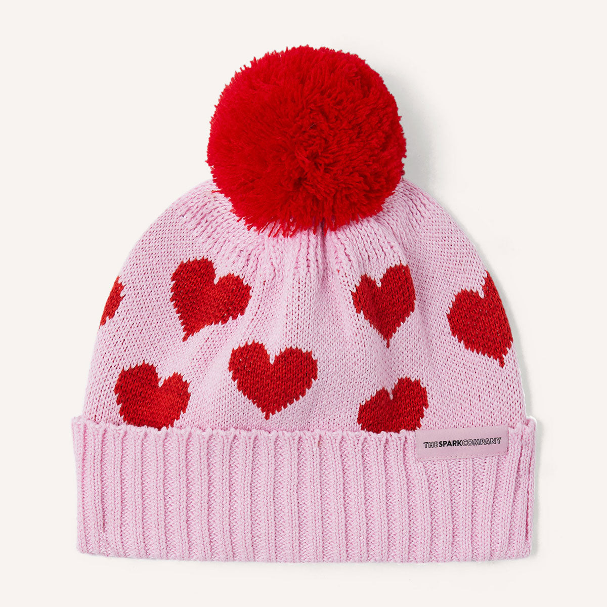 Queen Pom Pom Beanie-Feminist Apparel, Feminist Clothing, Feminist Pom Pom Beanie-The Spark Company