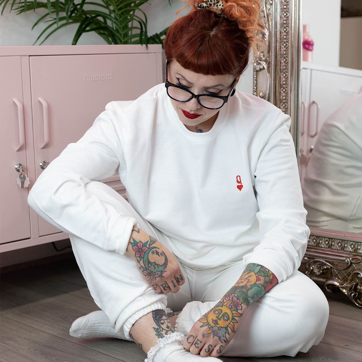 Queen Sweatshirt & Joggers Set-Feminist Apparel, Feminist Clothing, Feminist Bundle-The Spark Company