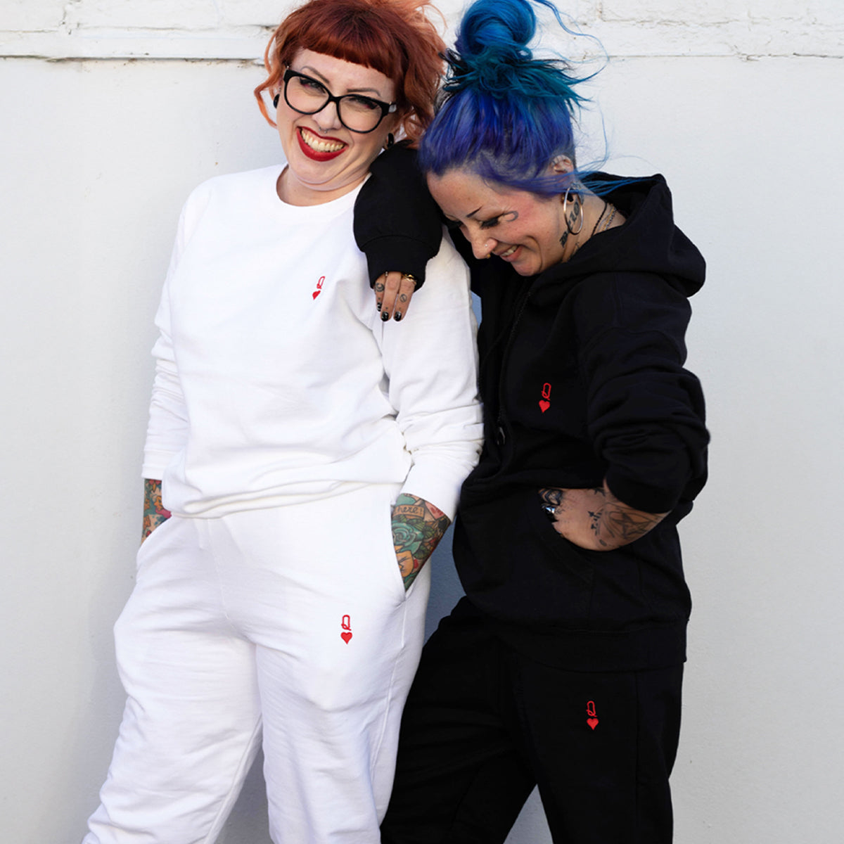 Queen Tiny Embroidery Detail Hoodie