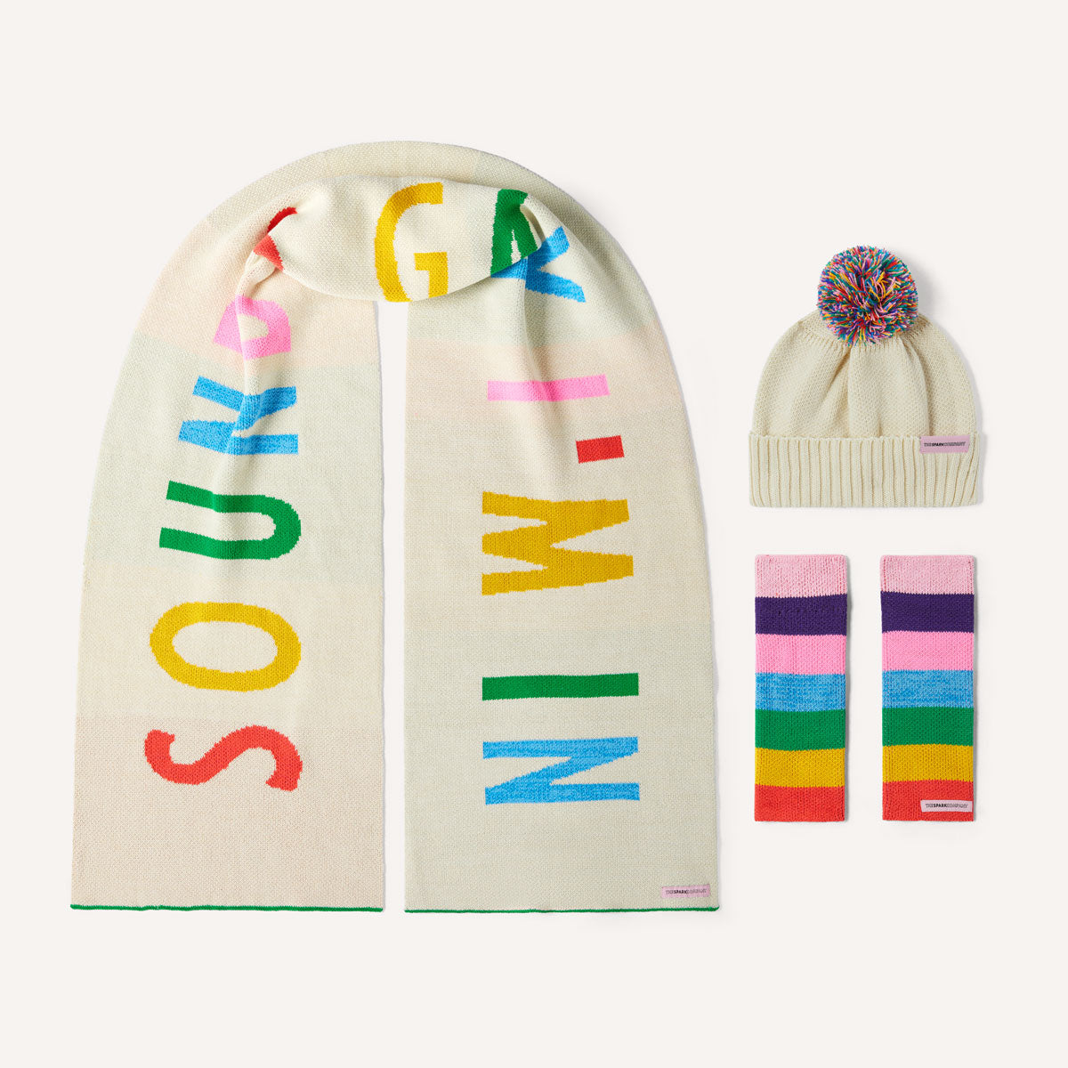Rainbow 'Sounds Gay I'm In' Knitted Set-LGBT Apparel, LGBT Clothing, LGBT Bundle-The Spark Company
