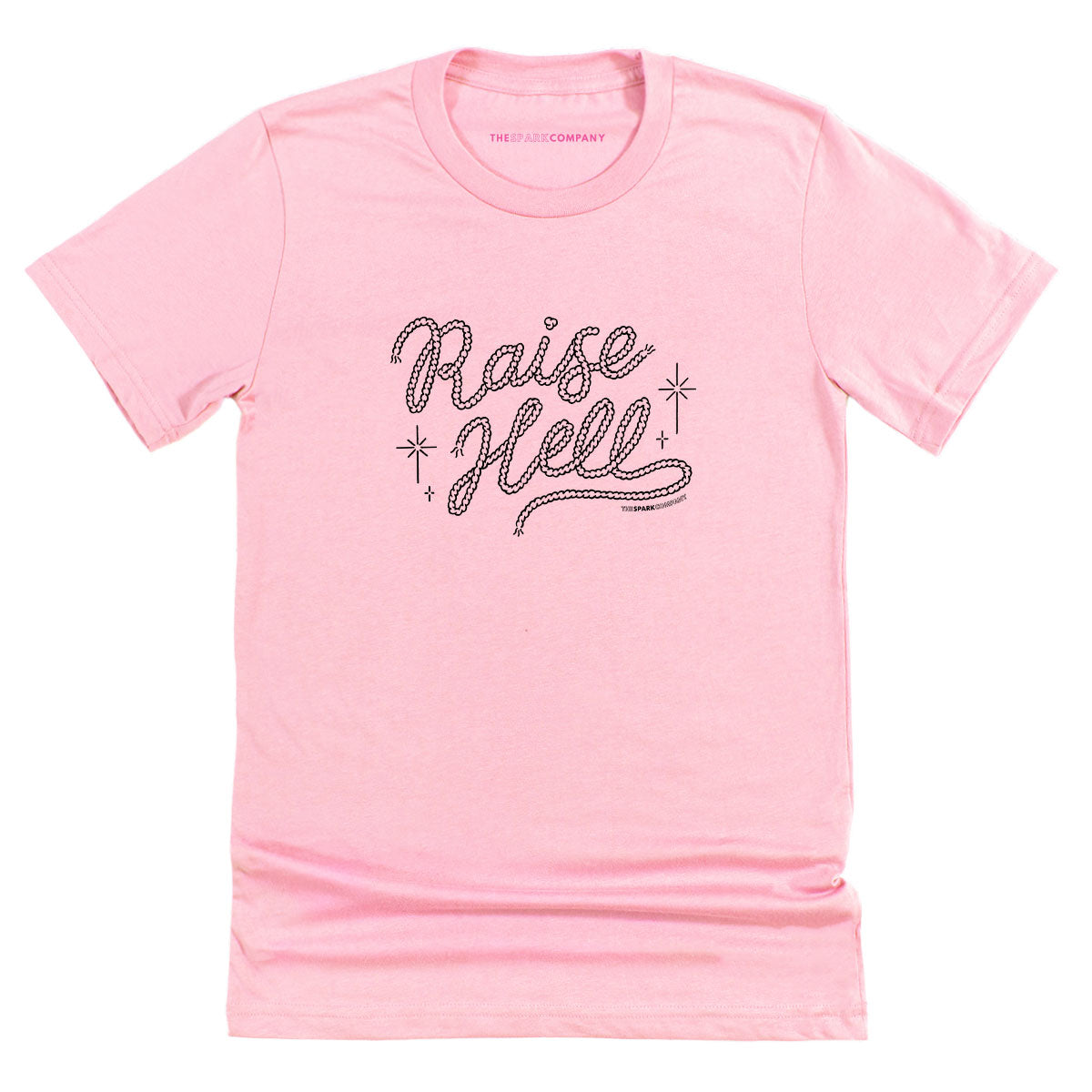 Raise Hell T-Shirt-Feminist Apparel, Feminist Clothing, Feminist T Shirt, BC3001-The Spark Company