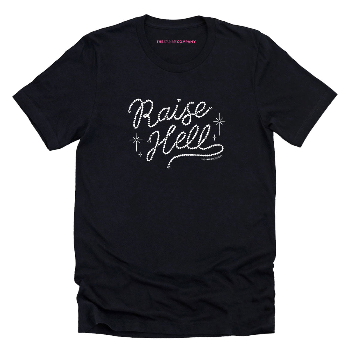 Raise Hell T-Shirt-Feminist Apparel, Feminist Clothing, Feminist T Shirt, BC3001-The Spark Company