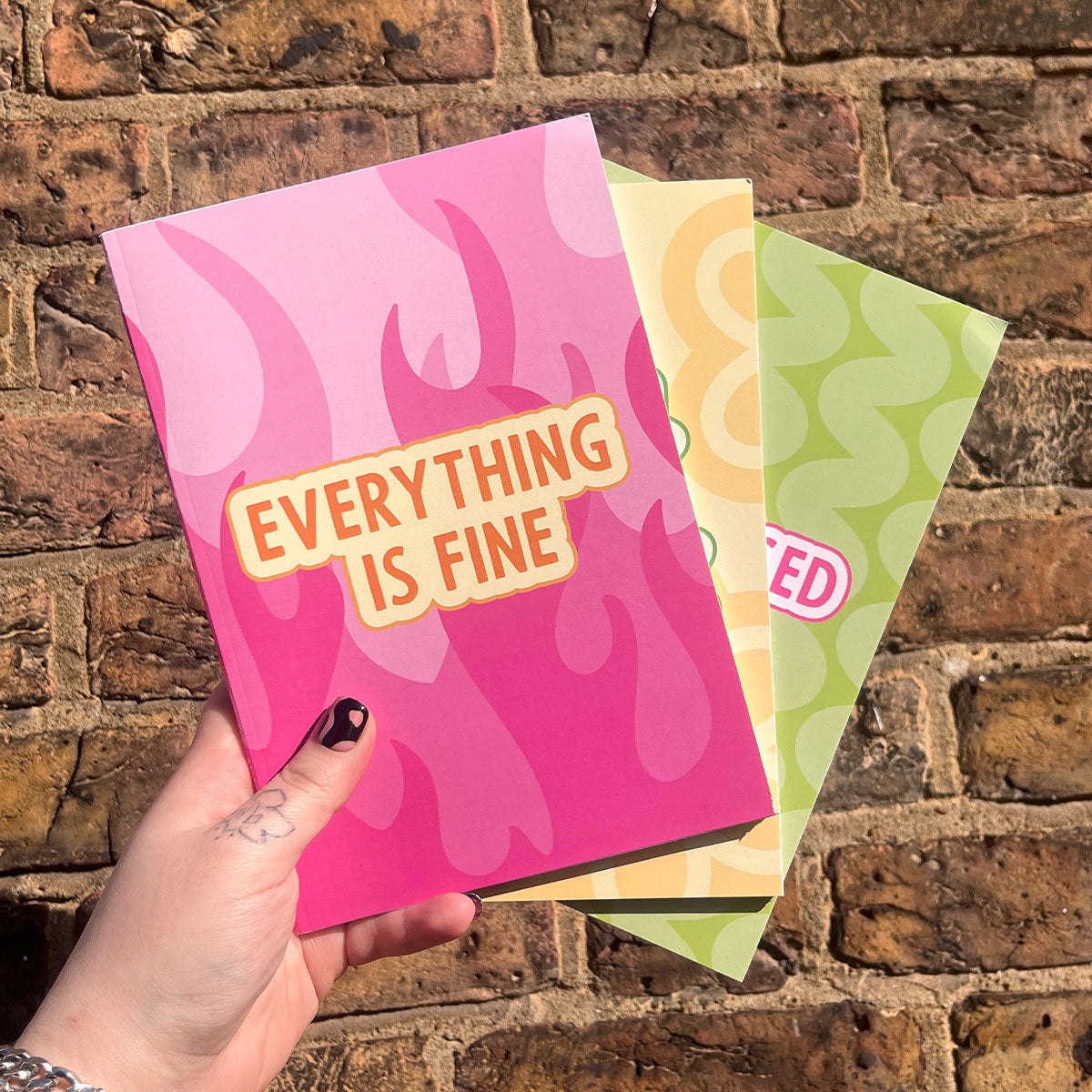 Relatable Notebooks (3 Pack)-Feminist Apparel, Feminist Gift, Feminist Notebook-The Spark Company