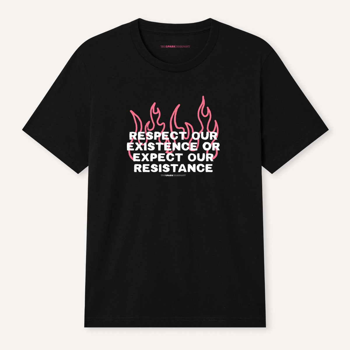 Respect Our Existence Or Expect Our Resistance T-Shirt-Feminist Apparel, Feminist Clothing, Feminist T Shirt, BC3001-The Spark Company