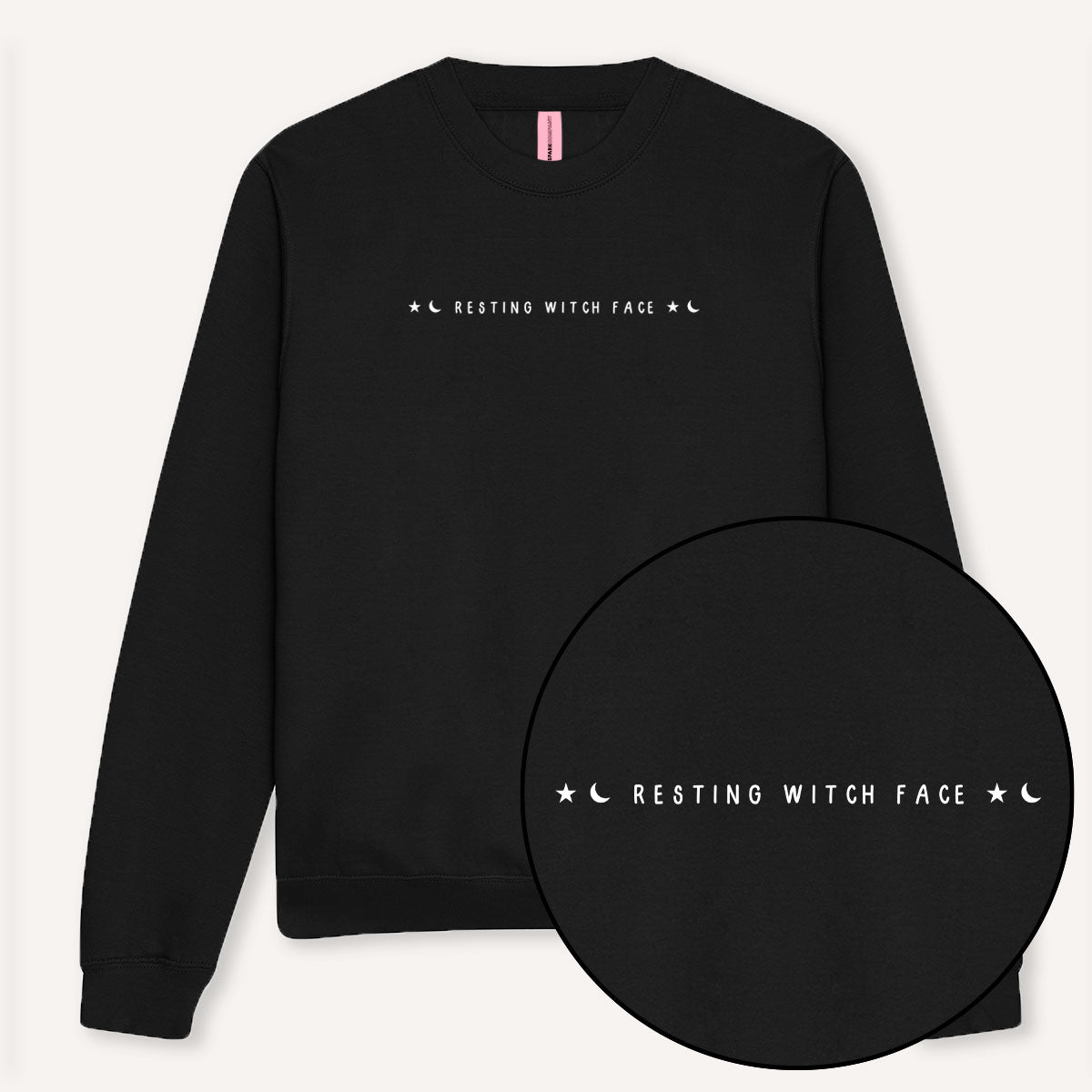 Resting Witch Face Halloween Sweatshirt-Feminist Apparel, Feminist Clothing, Feminist Sweatshirt, JH030-The Spark Company