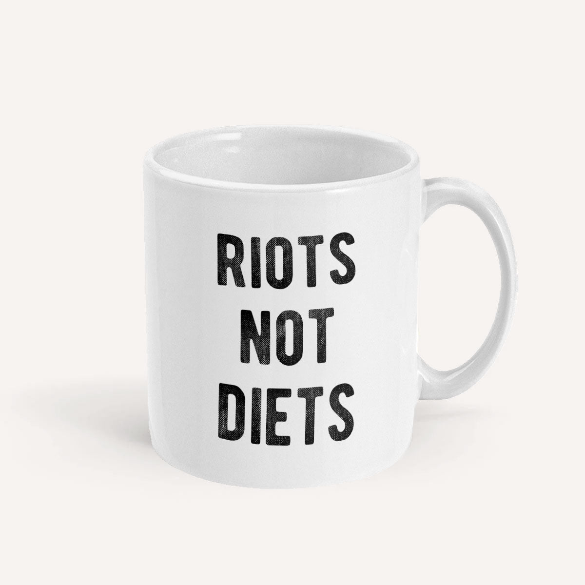 Riots Not Diets Mug-Feminist Apparel, Feminist Gift, Feminist Coffee Mug, 11oz White Ceramic-The Spark Company