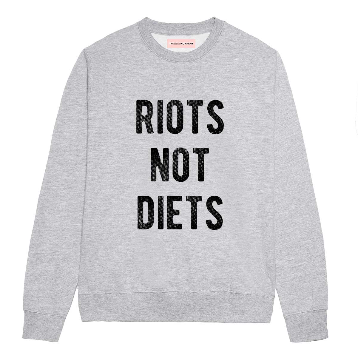 Riots Not Diets Sweatshirt-Feminist Apparel, Feminist Clothing, Feminist Sweatshirt, JH030-The Spark Company