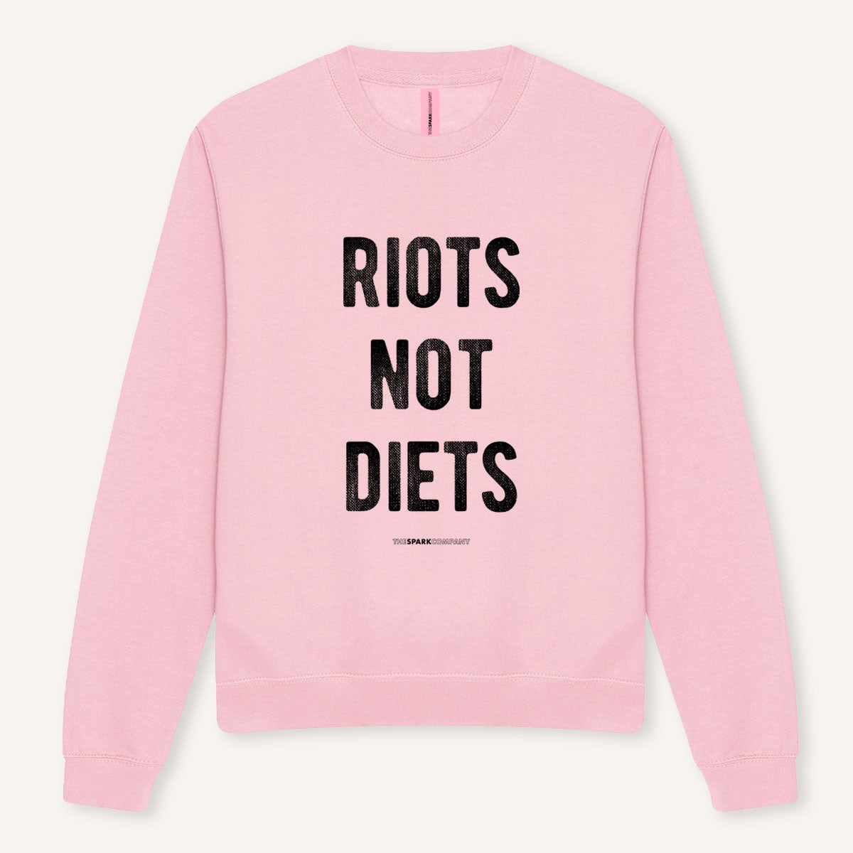 Riots Not Diets Sweatshirt-Feminist Apparel, Feminist Clothing, Feminist Sweatshirt, JH030-The Spark Company