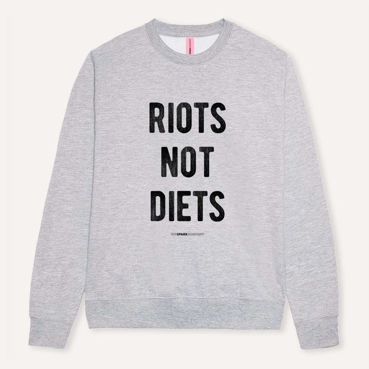 Riots Not Diets Sweatshirt-Feminist Apparel, Feminist Clothing, Feminist Sweatshirt, JH030-The Spark Company