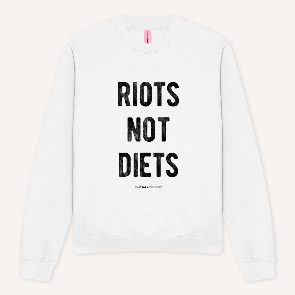 Riots Not Diets Sweatshirt-Feminist Apparel, Feminist Clothing, Feminist Sweatshirt, JH030-The Spark Company