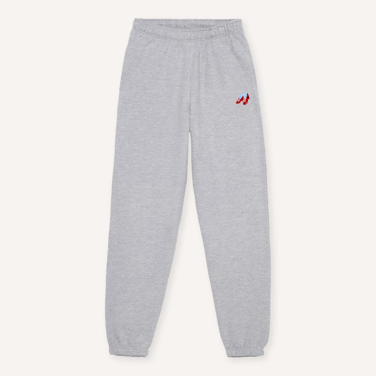 Ruby Slippers Embroidery Detail Joggers-Feminist Apparel, Feminist Clothing, Feminist joggers, JH072-The Spark Company
