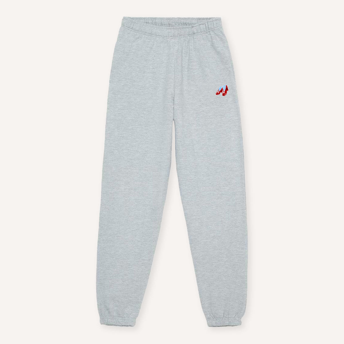 Ruby Slippers Embroidery Detail Joggers-Feminist Apparel, Feminist Clothing, Feminist joggers, JH072-The Spark Company