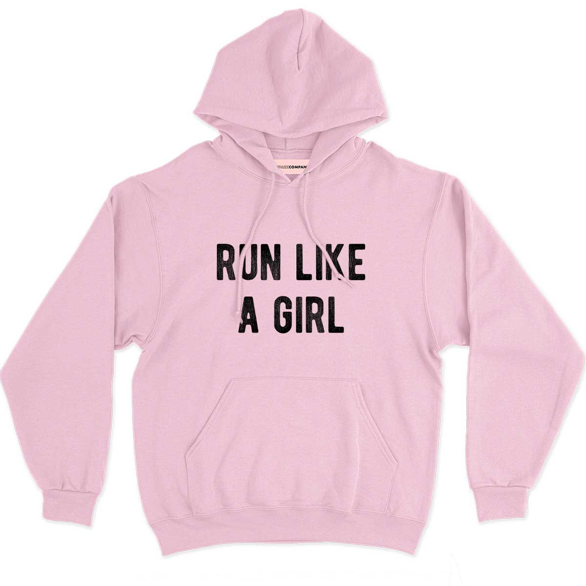 Run Like A Girl Hoodie-Feminist Apparel, Feminist Clothing, Feminist Hoodie, JH001-The Spark Company