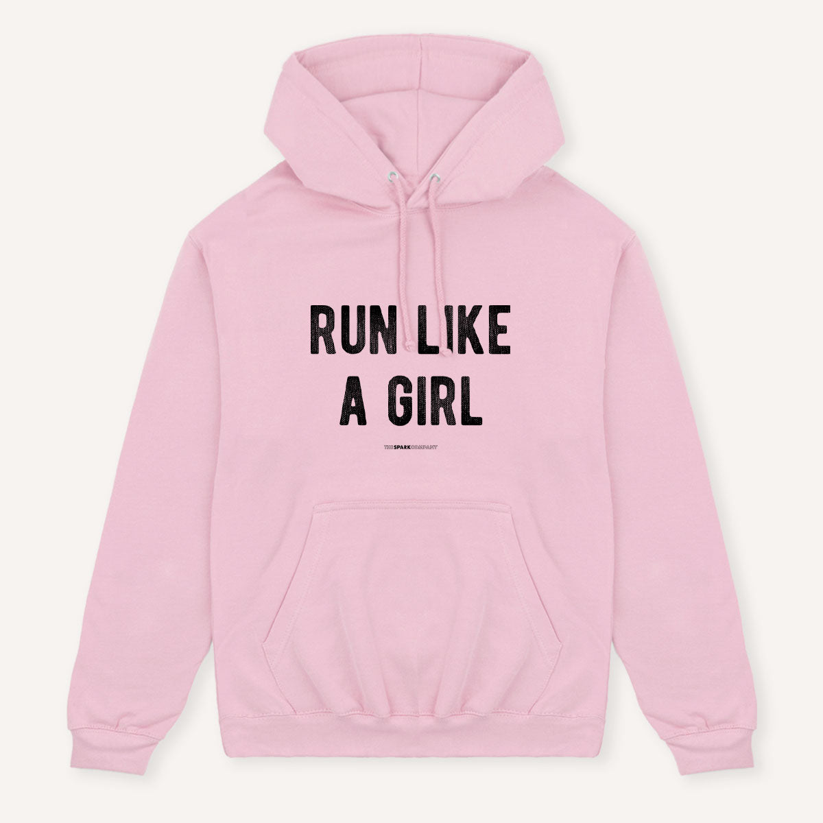Run Like A Girl Hoodie-Feminist Apparel, Feminist Clothing, Feminist Hoodie, JH001-The Spark Company
