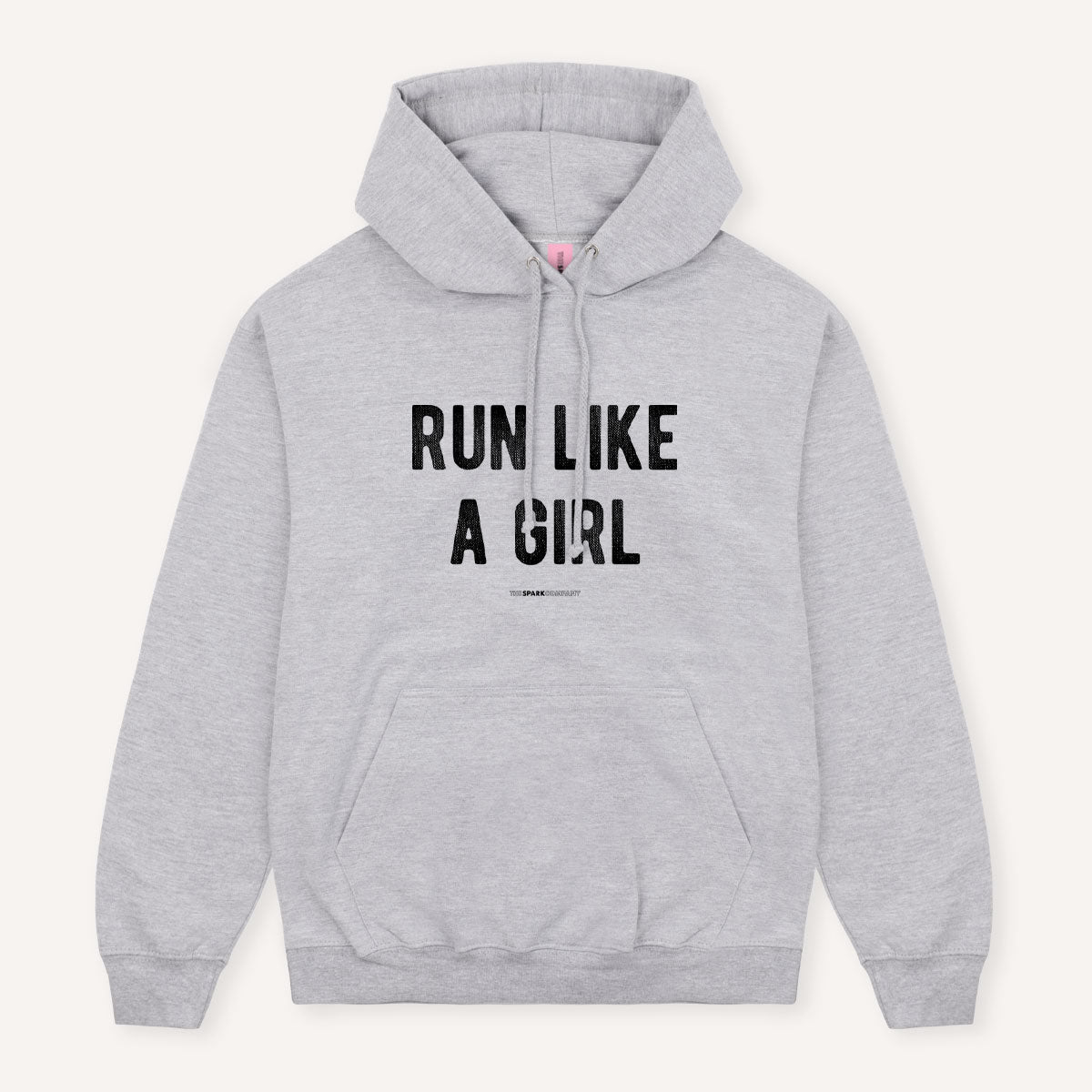 Run Like A Girl Hoodie-Feminist Apparel, Feminist Clothing, Feminist Hoodie, JH001-The Spark Company