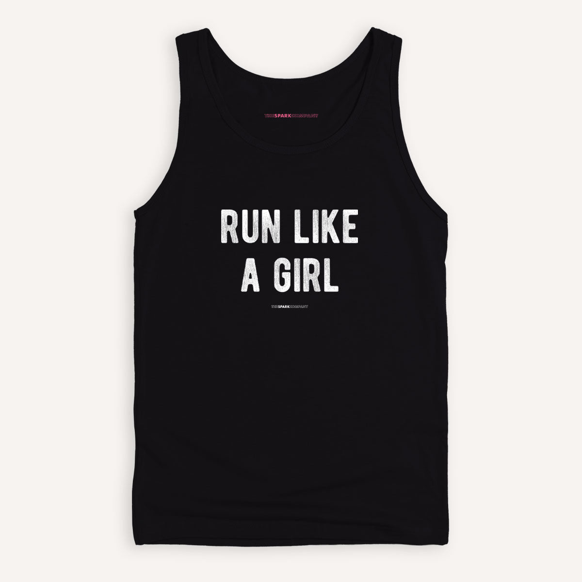 Run Like A Girl Tank Top-Feminist Apparel, Feminist Clothing, Feminist Tank, 03980-The Spark Company