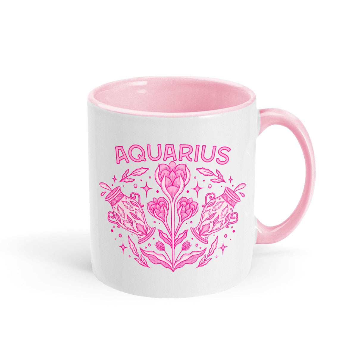 Sagittarius Zodiac Mug-Feminist Apparel, Feminist Gift, Feminist Coffee Mug, 11oz White Ceramic-The Spark Company