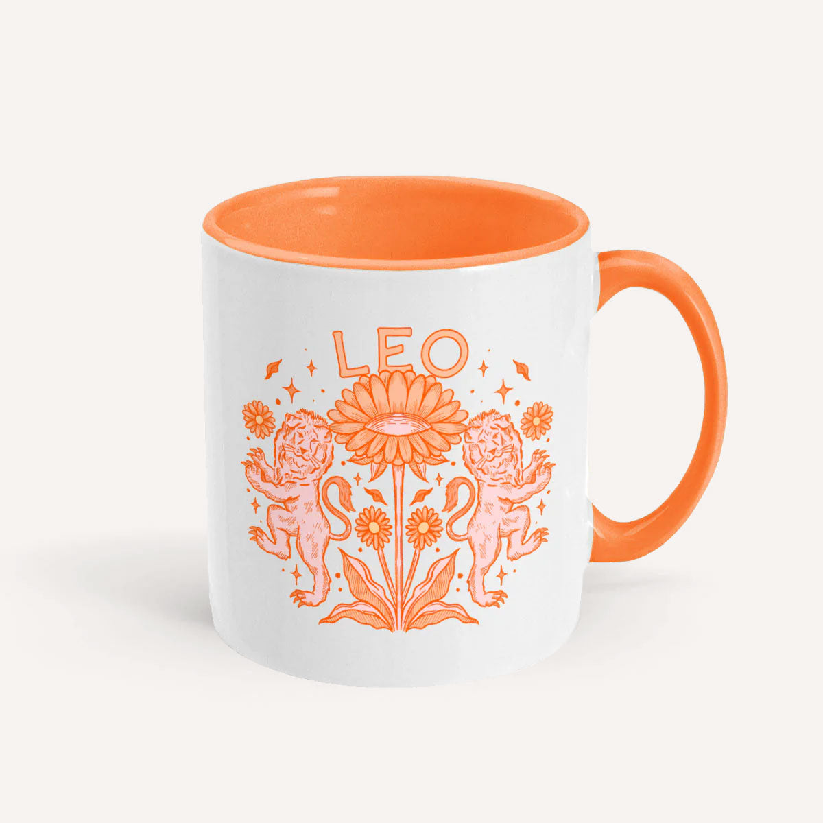 Capricorn Zodiac Mug-Feminist Apparel, Feminist Gift, Feminist Coffee Mug, 11oz White Ceramic-The Spark Company