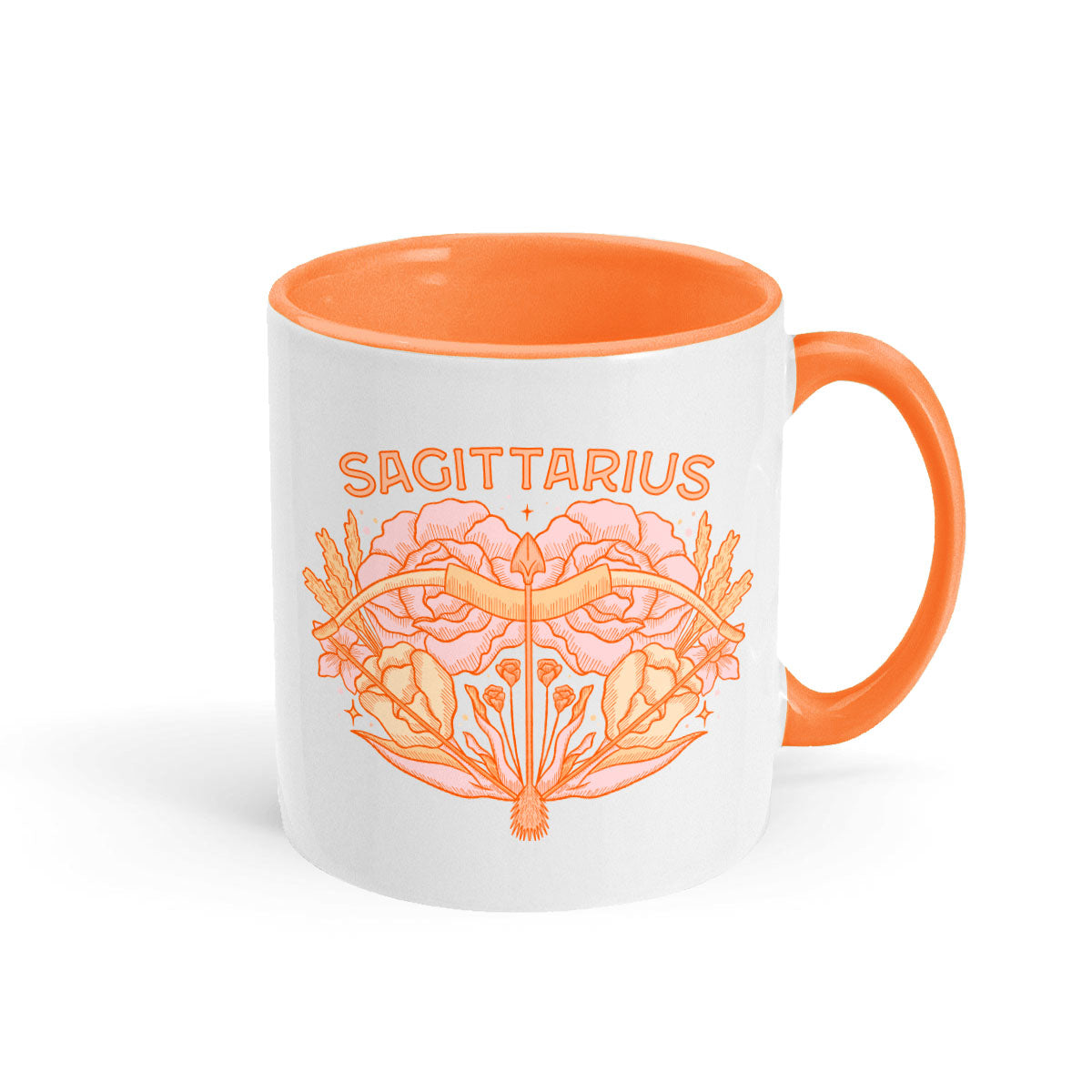Sagittarius Zodiac Mug-Feminist Apparel, Feminist Gift, Feminist Coffee Mug, 11oz White Ceramic-The Spark Company