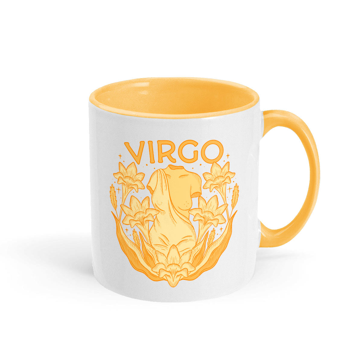 Sagittarius Zodiac Mug-Feminist Apparel, Feminist Gift, Feminist Coffee Mug, 11oz White Ceramic-The Spark Company