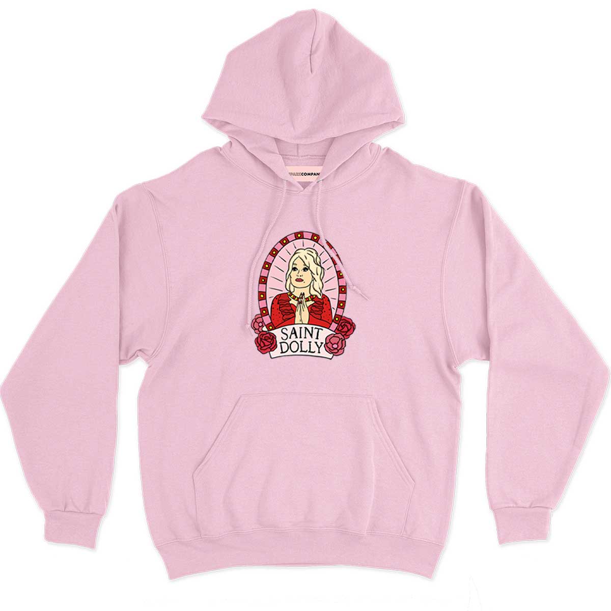 Saint Dolly Hoodie-Feminist Apparel, Feminist Clothing, Feminist Hoodie, JH001-The Spark Company