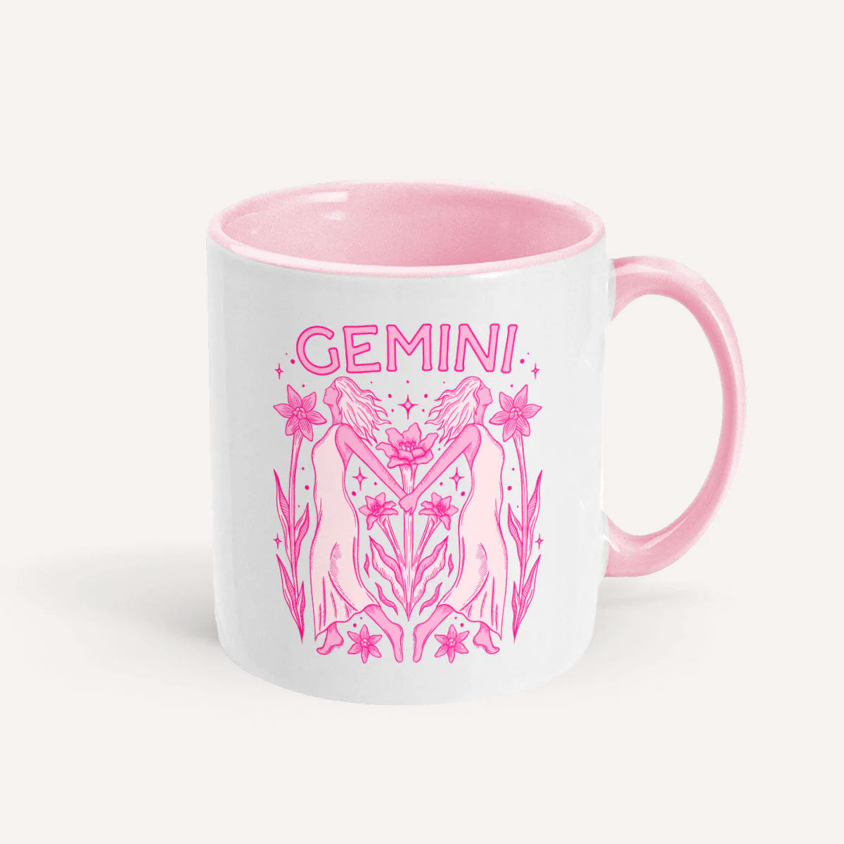 Capricorn Zodiac Mug-Feminist Apparel, Feminist Gift, Feminist Coffee Mug, 11oz White Ceramic-The Spark Company
