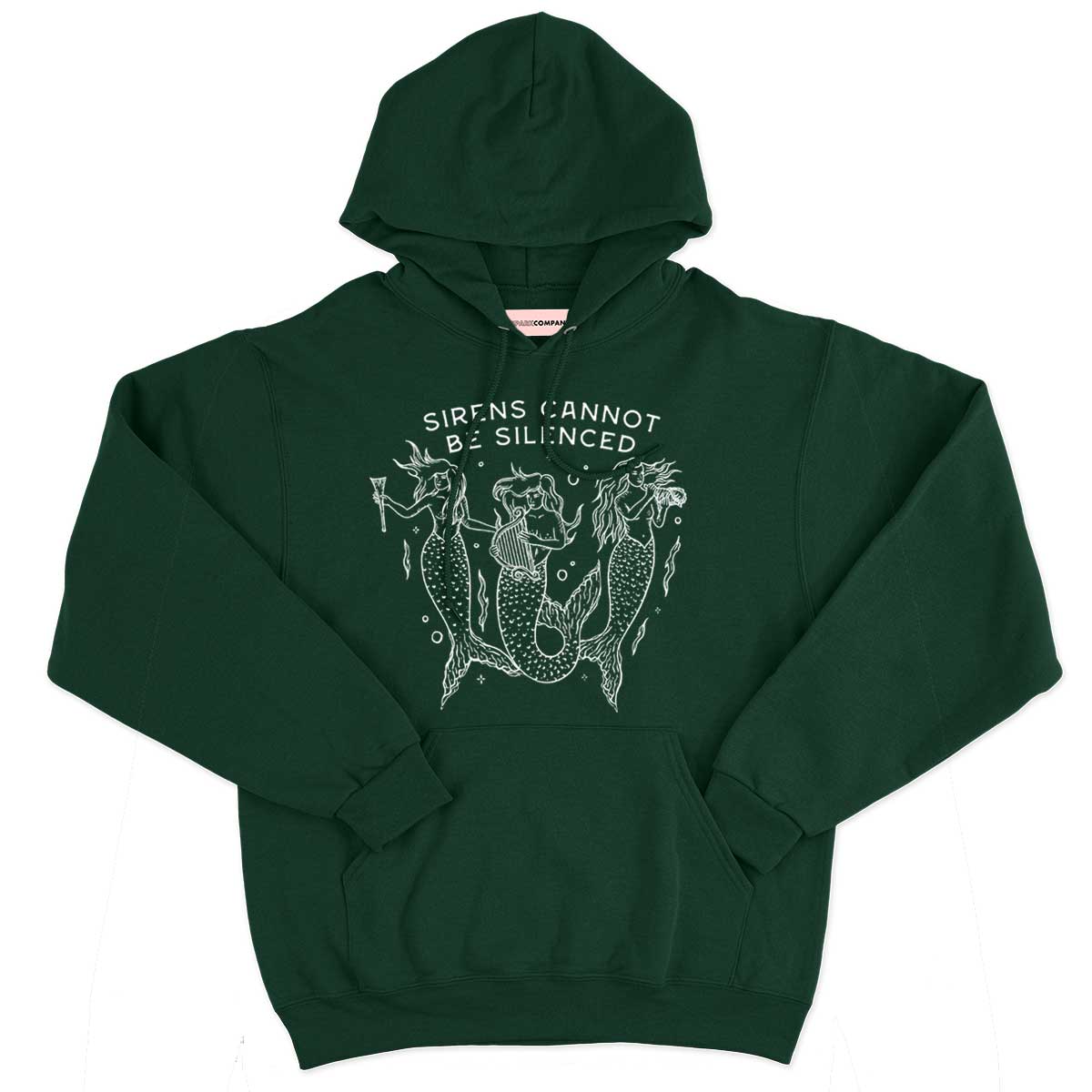 Sirens Cannot Be Silenced Hoodie-Feminist Apparel, Feminist Clothing, Feminist Hoodie, JH001-The Spark Company