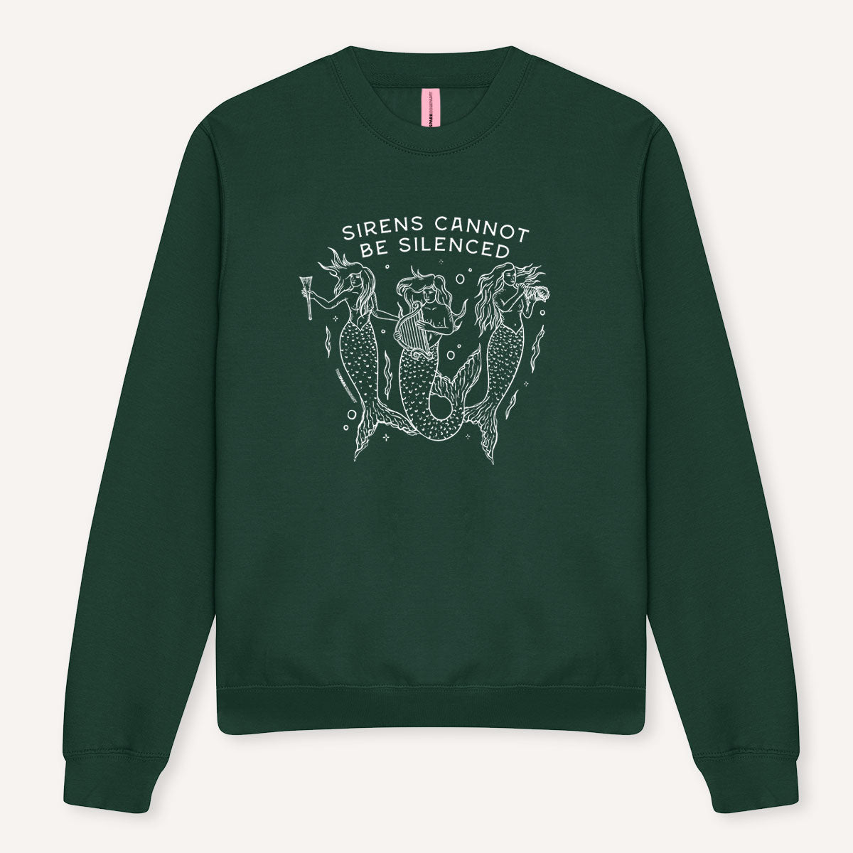 Sirens Cannot Be Silenced Sweatshirt-Feminist Apparel, Feminist Clothing, Feminist Sweatshirt, JH030-The Spark Company