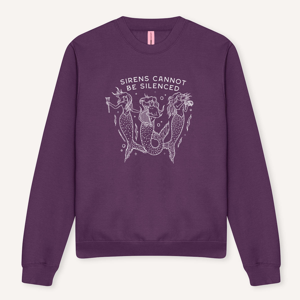 Sirens Cannot Be Silenced Sweatshirt-Feminist Apparel, Feminist Clothing, Feminist Sweatshirt, JH030-The Spark Company