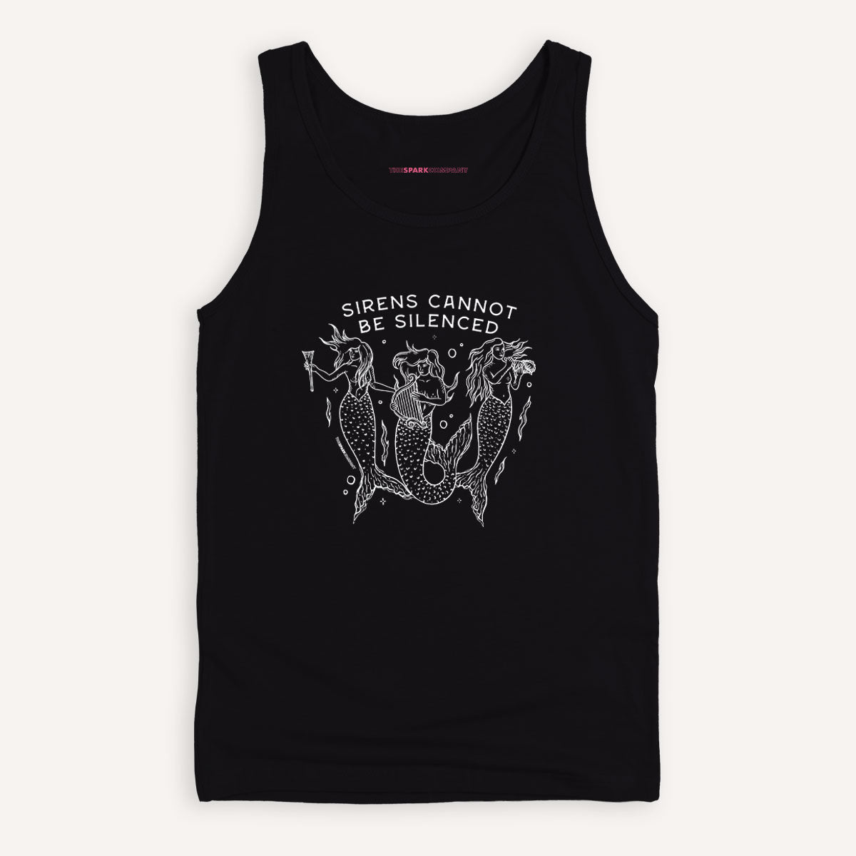 Sirens Cannot Be Silenced Tank Top-Feminist Apparel, Feminist Clothing, Feminist Tank, 03980-The Spark Company