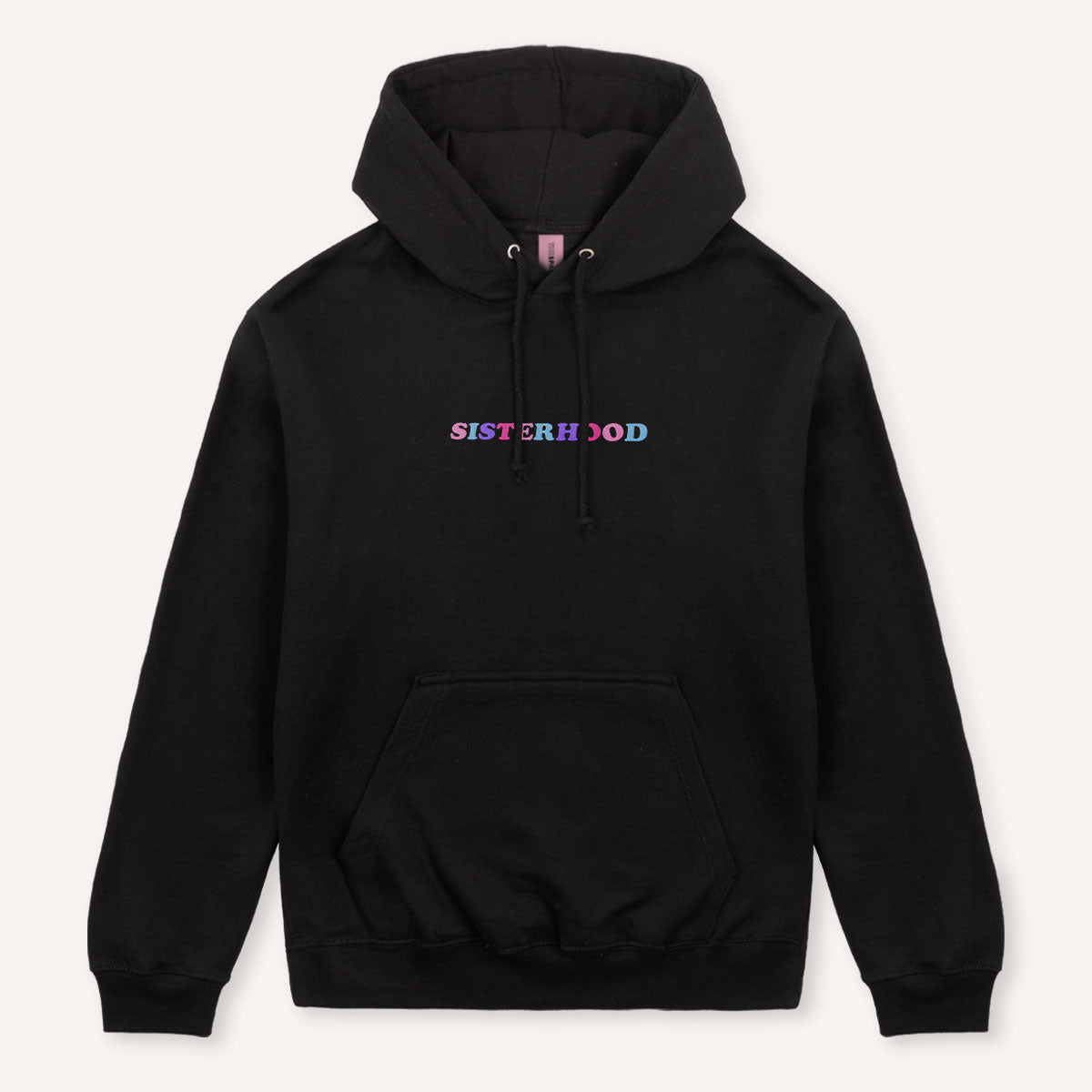 Sisterhood Embroidered Hoodie-Feminist Apparel, Feminist Clothing, Feminist Hoodie, JH001-The Spark Company