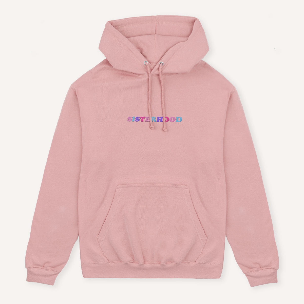 Sisterhood Embroidered Hoodie-Feminist Apparel, Feminist Clothing, Feminist Hoodie, JH001-The Spark Company