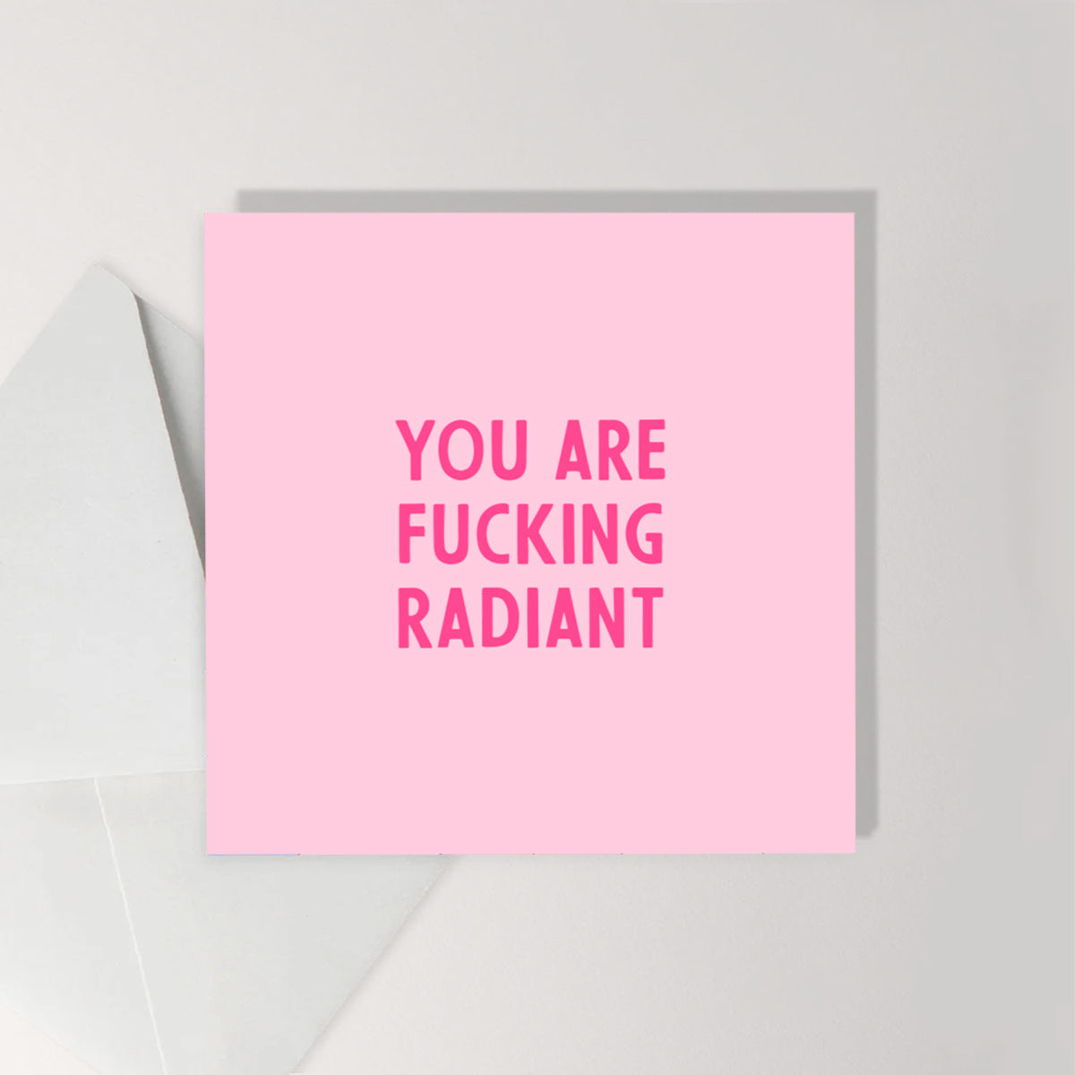 Slogan Greeting Cards (5 Pack)-Feminist Apparel, Feminist Gift, Feminist Greeting Cards-The Spark Company
