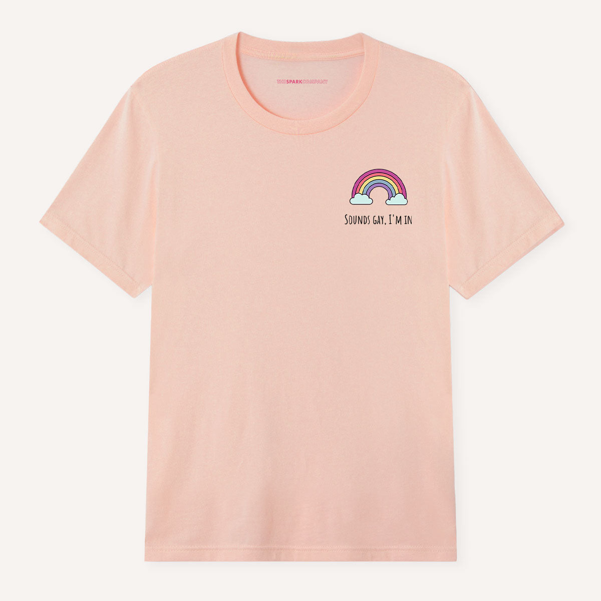 Sounds Gay, I'm In Corner T-Shirt-LGBT Apparel, LGBT Clothing, LGBT T Shirt, BC3001-The Spark Company