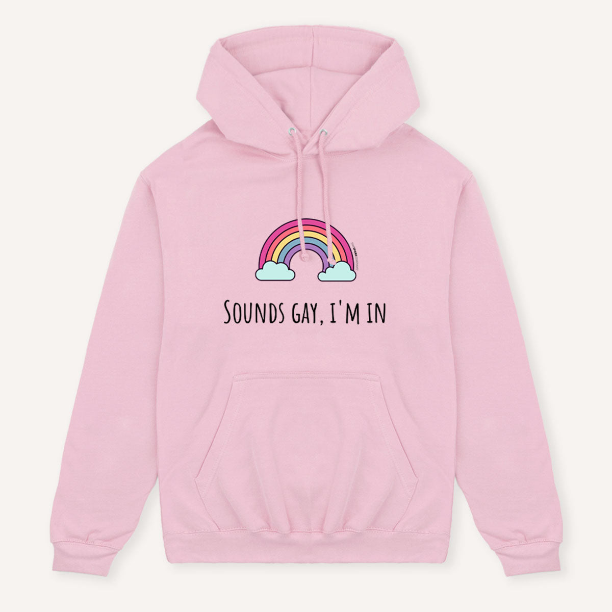 Sounds Gay I'm In Hoodie-Feminist Apparel, Feminist Clothing, Feminist Hoodie, JH001-The Spark Company