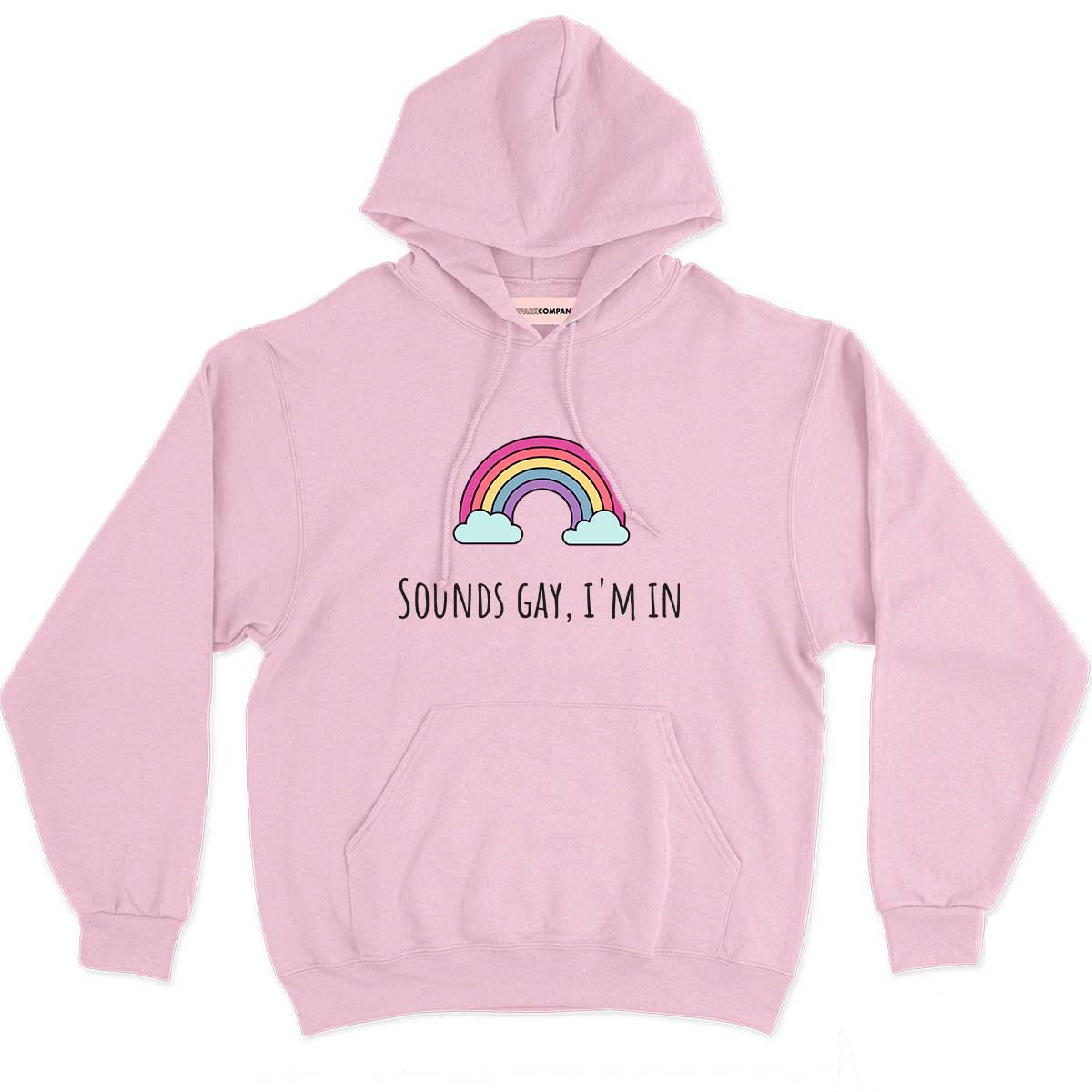 Sounds Gay I'm In Hoodie-Feminist Apparel, Feminist Clothing, Feminist Hoodie, JH001-The Spark Company