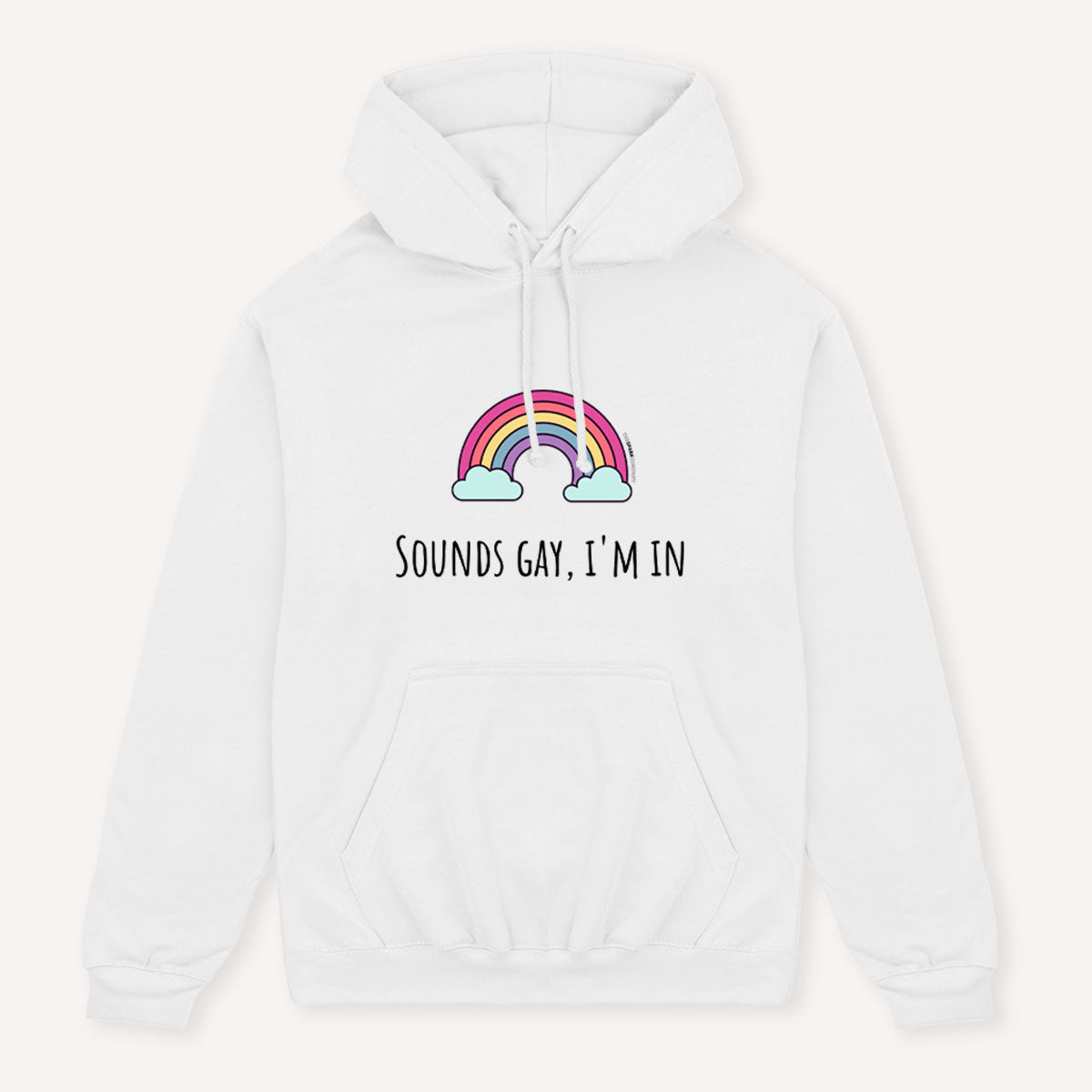 Sounds Gay I'm In Hoodie-Feminist Apparel, Feminist Clothing, Feminist Hoodie, JH001-The Spark Company