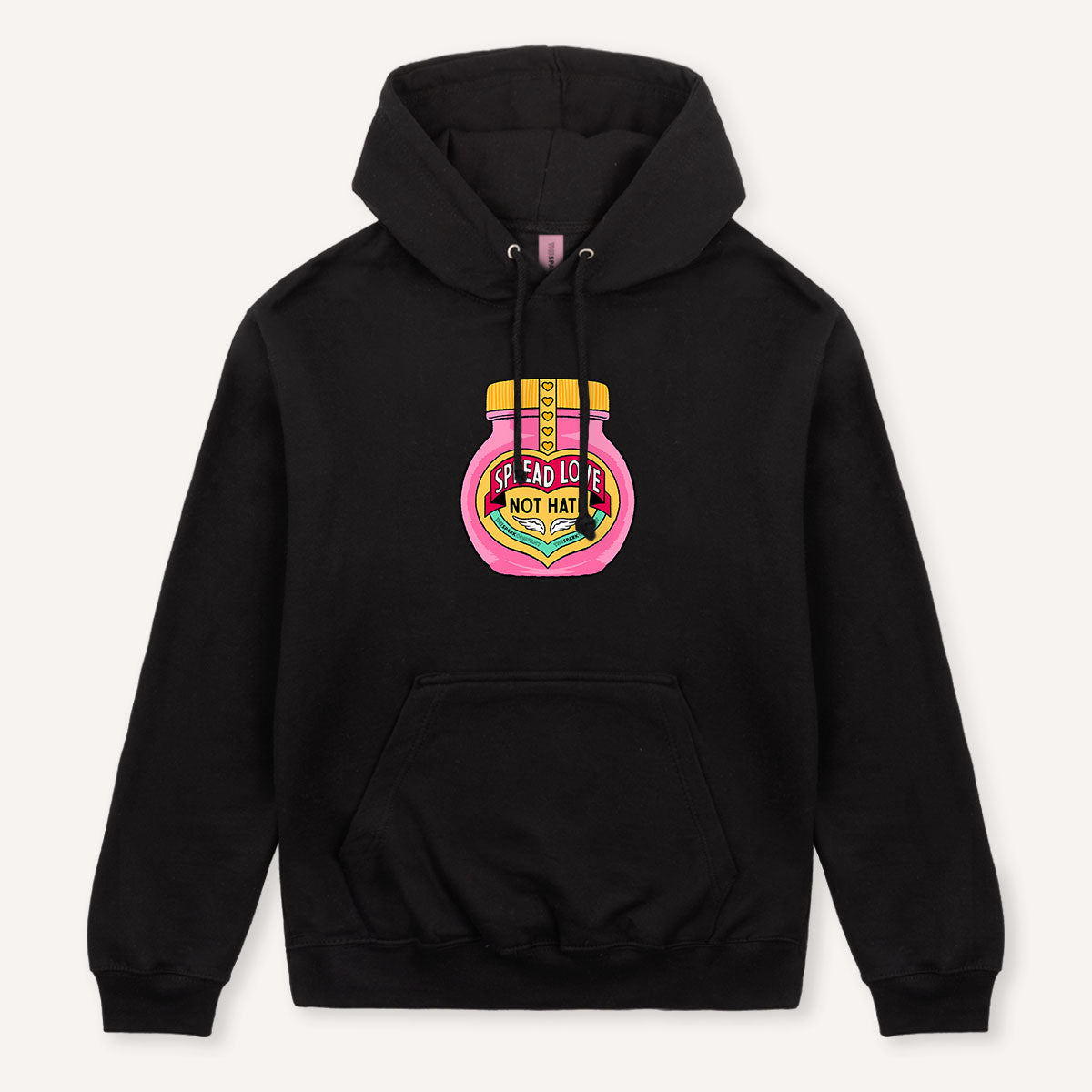 Spread Love Not Hate Hoodie-Feminist Apparel, Feminist Clothing, Feminist Hoodie, JH001-The Spark Company