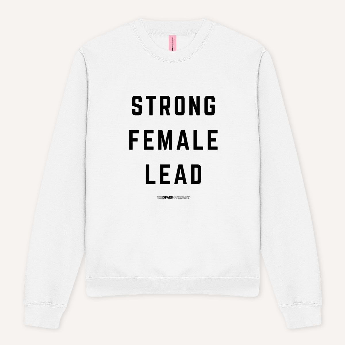 Strong Female Lead Sweatshirt-Feminist Apparel, Feminist Clothing, Feminist Sweatshirt, JH030-The Spark Company