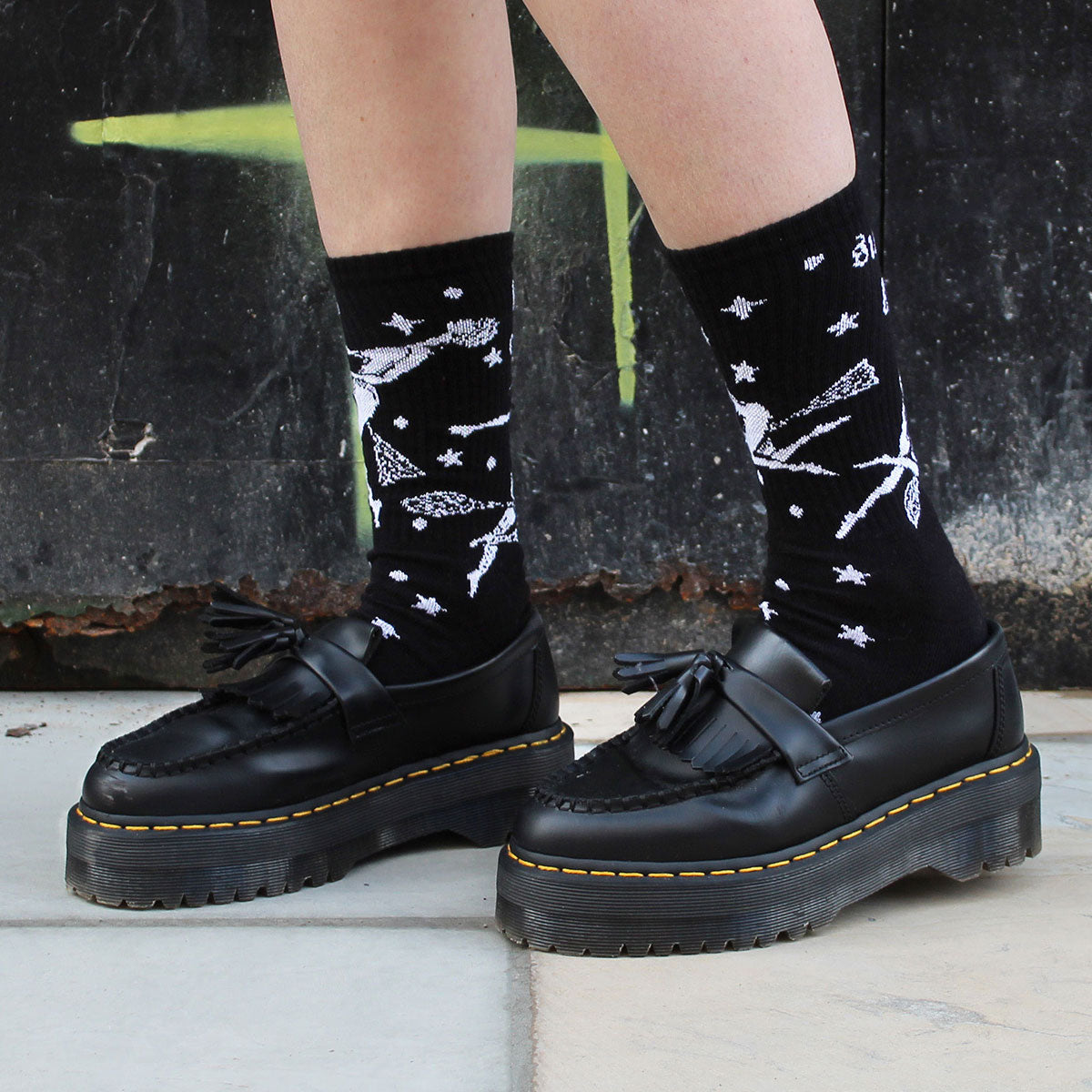 Support Your Local Coven Socks-Feminist Apparel, Feminist Clothing, Feminist Socks-The Spark Company
