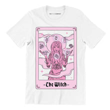 Load image into Gallery viewer, Tarot: The Witch T-Shirt-Feminist Apparel, Feminist Clothing, Feminist T Shirt, BC3001-The Spark Company