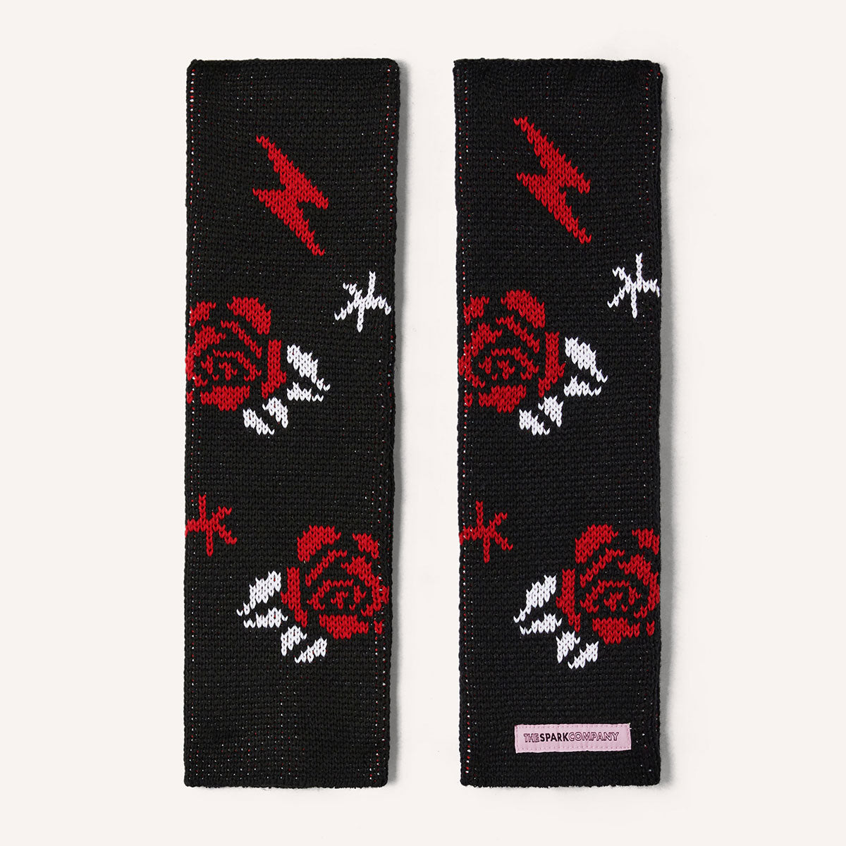 Tattoo Fingerless Wrist Warmers-Feminist Apparel, Feminist Clothing, Feminist Fingerless Wrist Warmers-The Spark Company