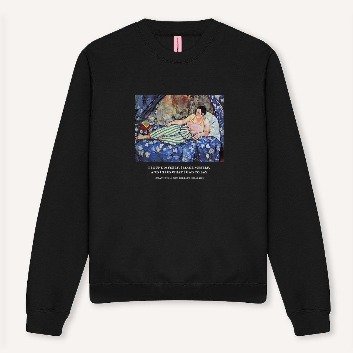 The Blue Room by Suzanne Valadon Sweatshirt-Feminist Apparel, Feminist Clothing, Feminist Sweatshirt, JH030-The Spark Company