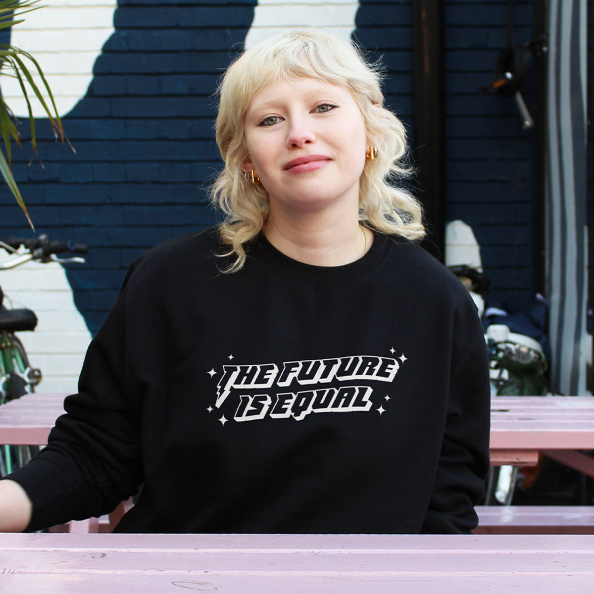 The Future Is Equal Sweatshirt-LGBT Apparel, LGBT Clothing, LGBT Sweatshirt, JH030-The Spark Company