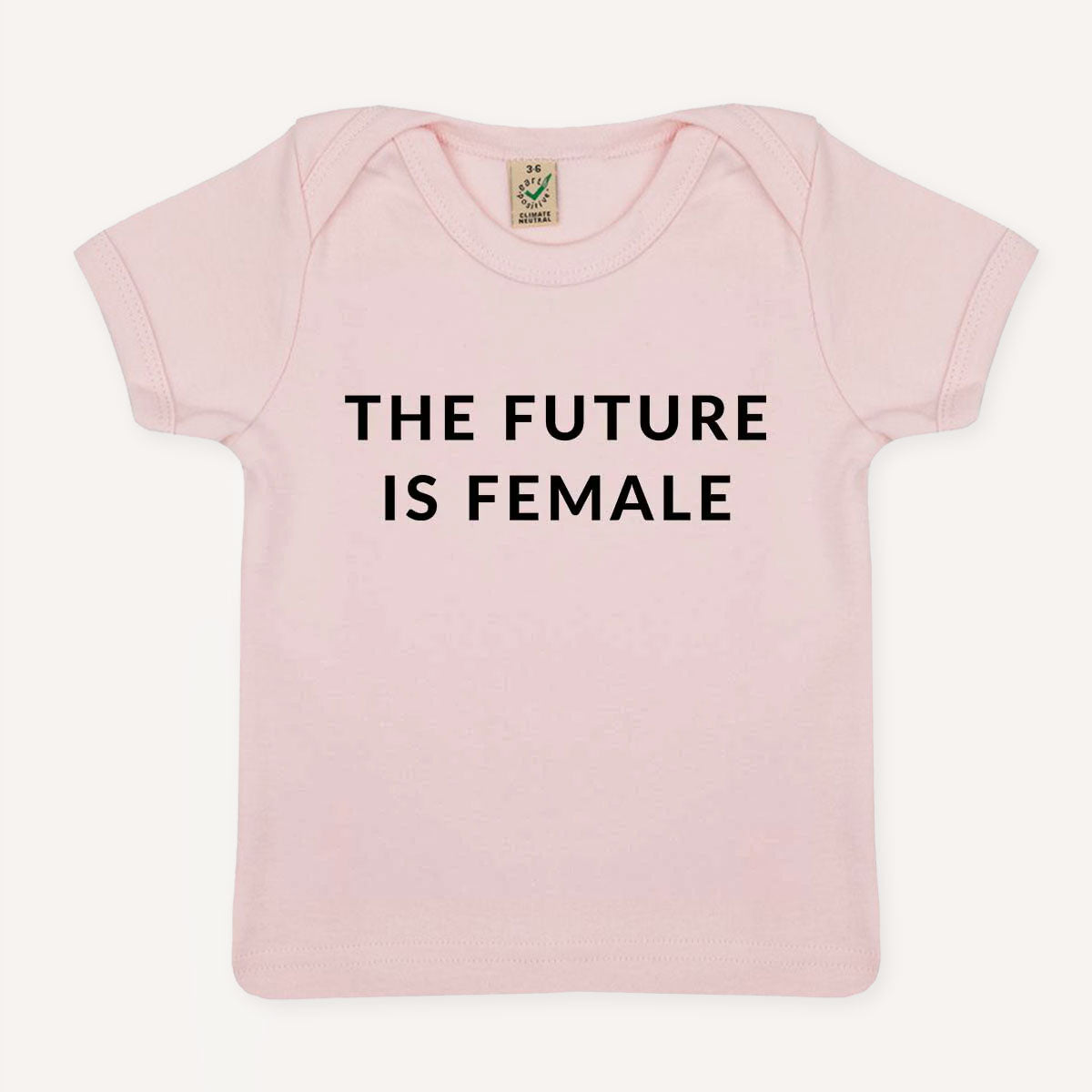 The Future Is Female Baby T-Shirt-Feminist Apparel, Feminist Clothing, Feminist Baby T Shirt, EPB01-The Spark Company