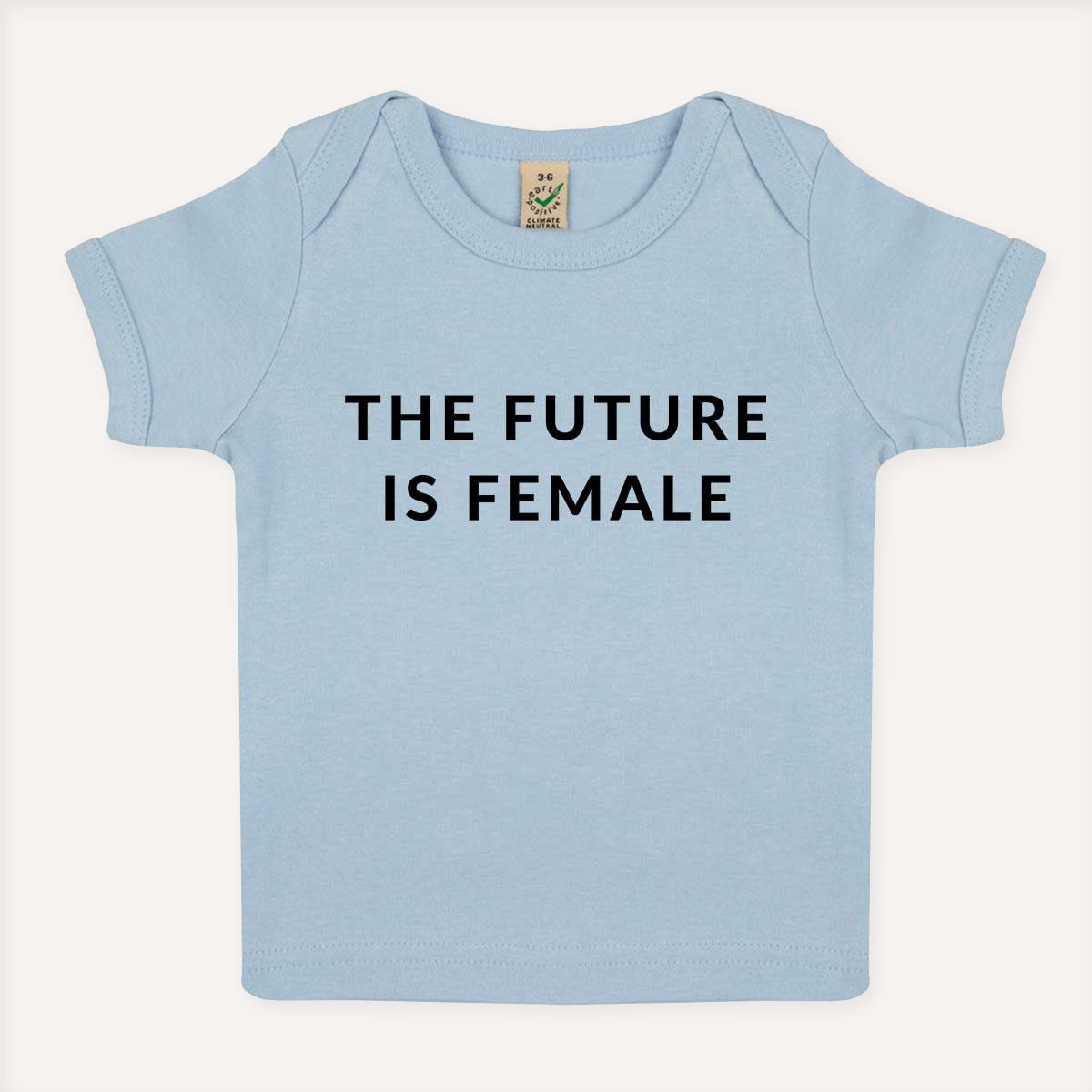The Future Is Female Baby T-Shirt-Feminist Apparel, Feminist Clothing, Feminist Baby T Shirt, EPB01-The Spark Company
