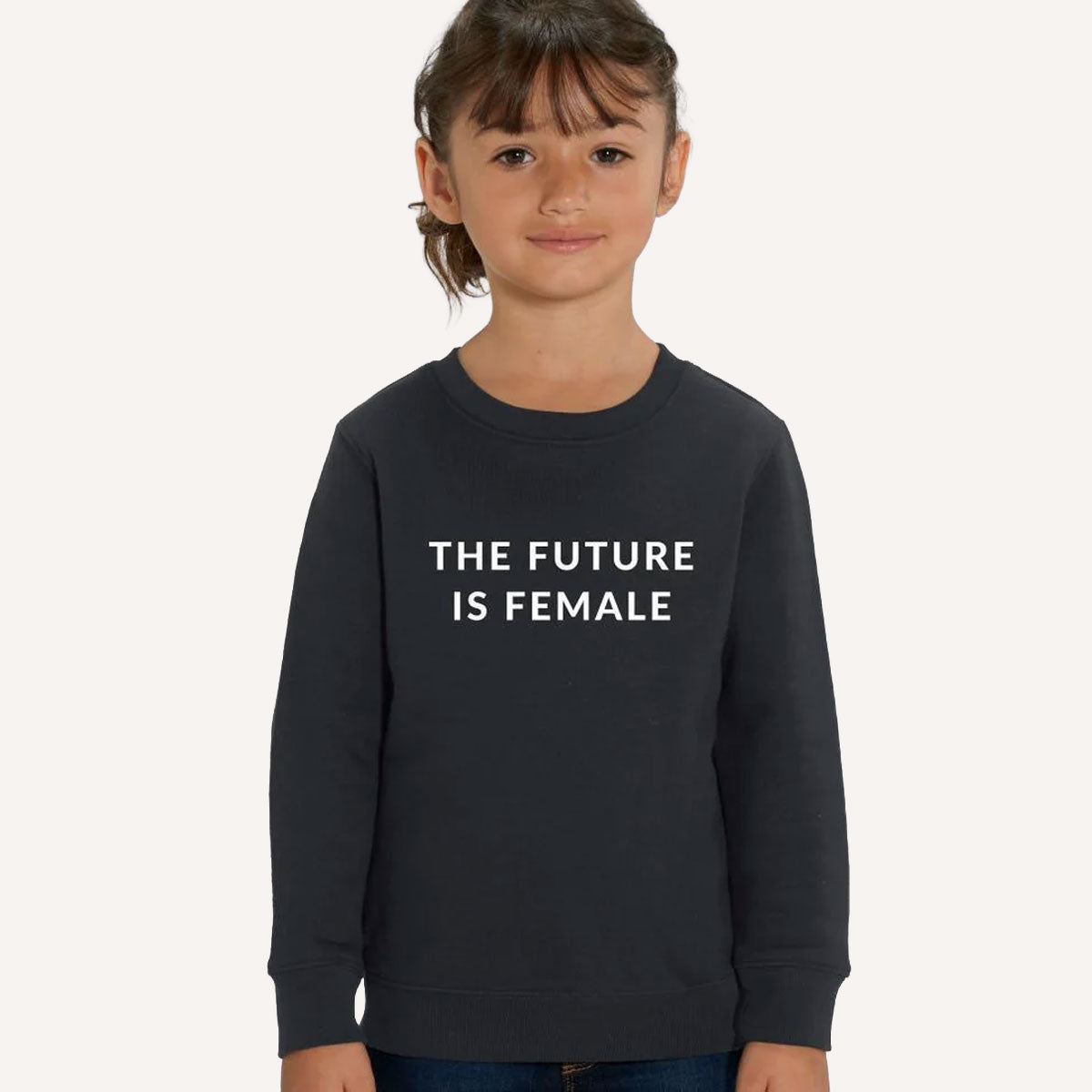 The Future Is Female Kids Sweatshirt-Feminist Apparel, Feminist Clothing, Feminist Kids Sweatshirt, JH030B-The Spark Company