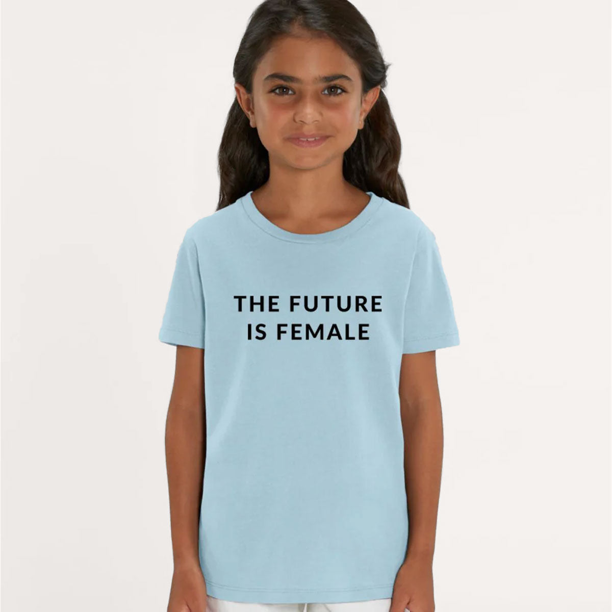 The Future Is Female Kids T-Shirt-Feminist Apparel, Feminist Clothing, Feminist Kids T Shirt, MiniCreator-The Spark Company
