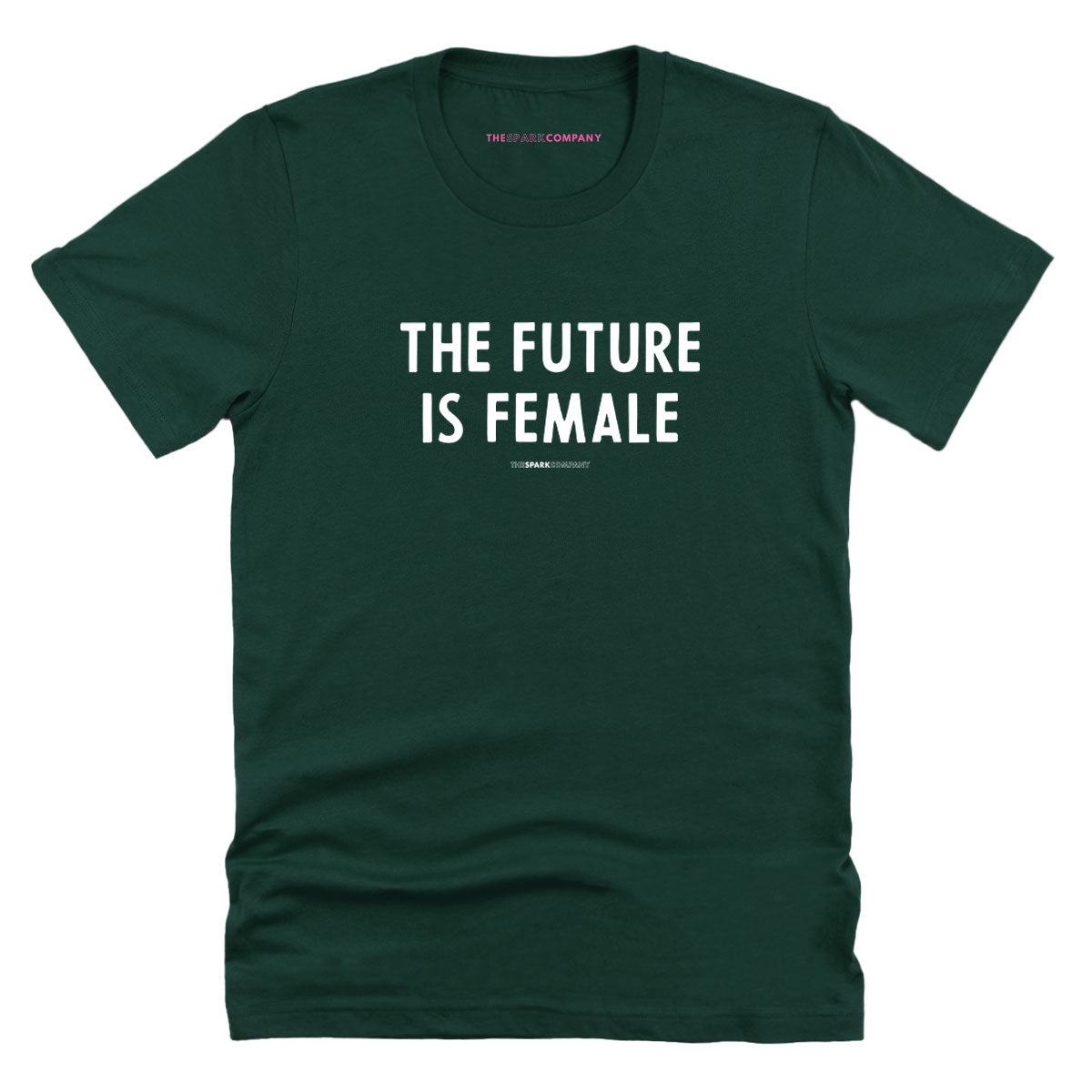 The Future Is Female T-Shirt-Feminist Apparel, Feminist Clothing, Feminist T Shirt, BC3001-The Spark Company